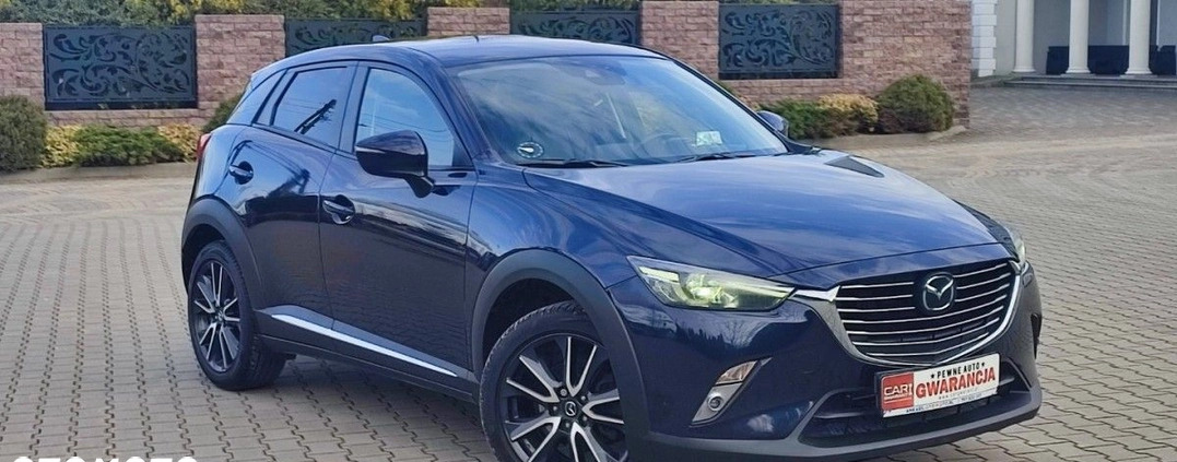 Mazda CX-3 cena 59900 przebieg: 204000, rok produkcji 2017 z Limanowa małe 742